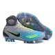 Nike Magista Obra 2 FG Nuove Scarpe da Calcio Grigio Blu Nero