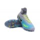 Nike Magista Obra 2 FG Nuove Scarpe da Calcio Grigio Blu Nero