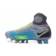 Nike Magista Obra 2 FG Nuove Scarpe da Calcio Grigio Blu Nero