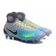 Nike Magista Obra 2 FG Nuove Scarpe da Calcio Grigio Blu Nero
