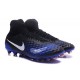 Nike Magista Obra 2 FG Nuove Scarpe da Calcio Nero Viola Bianco
