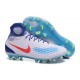 Nike Magista Obra 2 FG Nuove Scarpe da Calcio Bianco Blu