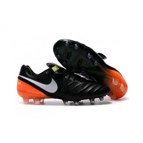 Scarpa Calcio Canguro Nike Tiempo Legend VI FG Nero Arancio