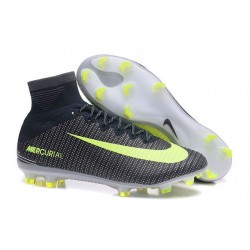 Scarpe da Calcio Nike Mercurial Superfly 5 CR7 FG ACC Nero Verde