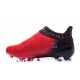 adidas Scarpe da Calcio Uomo X 16+ Purechaos FG/AG Terreni duri Rosso Nero Bianco