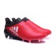 adidas Scarpe da Calcio Uomo X 16+ Purechaos FG/AG Terreni duri Rosso Nero Bianco