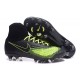 Nike Uomo Scarpa Calcio Magista Obra II FG Nero Giallo