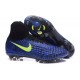 Nike Uomo Scarpa Calcio Magista Obra II FG Blu Nero Giallo
