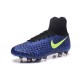 Nike Uomo Scarpa Calcio Magista Obra II FG Blu Nero Giallo