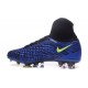 Nike Uomo Scarpa Calcio Magista Obra II FG Blu Nero Giallo