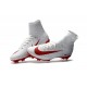 Scarpe da Calcio Nike Mercurial Superfly 5 FG ACC Bianco Rosso