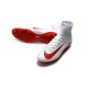 Scarpe da Calcio Nike Mercurial Superfly 5 FG ACC Bianco Rosso