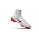 Scarpe da Calcio Nike Mercurial Superfly 5 FG ACC Bianco Rosso