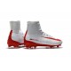 Scarpe da Calcio Nike Mercurial Superfly 5 FG ACC Bianco Rosso