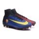 Scarpe da Calcio Nike Mercurial Superfly 5 FG ACC Barcelona FC Blu Rosso