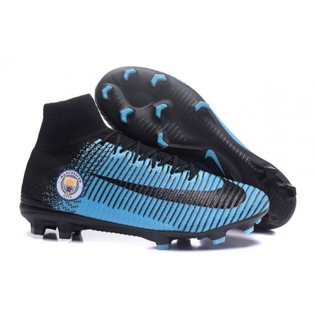 Nike Mercurial Superfly V FG Scarpa Calcio Manchester City FC Blu