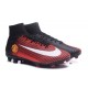 Nike Mercurial Superfly V FG Scarpa Calcio Manchester United Rosso
