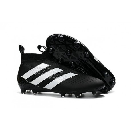 Scarpa da Calcetto Uomo adidas ACE16+ PureControl FG Nero Bianco