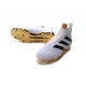 adidas Scarpa da Calcio ACE16+ PureControl FG Bianco Oro Nero