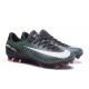 Nuovo Scarpe da Calcio Nike Mercurial Vapor XI FG Nero Verde Bianco