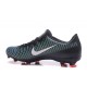 Nuovo Scarpe da Calcio Nike Mercurial Vapor XI FG Nero Verde Bianco