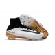 Nike Mercurial Superfly V FG Scarpa Calcio Bianco Oro Nero