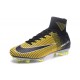 Nike Mercurial Superfly V FG Scarpa Calcio Giallo Nero Bianco