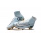 Nike Mercurial Superfly V CR7 Vitórias FG Scarpa Calcio Bianco Oro