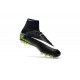 Scarpe Nike Hypervenom Phantom II FG - Nero Blu Verde