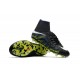 Scarpe Nike Hypervenom Phantom II FG - Nero Blu Verde