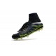 Scarpe Nike Hypervenom Phantom II FG - Nero Blu Verde
