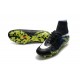 Scarpe Nike Hypervenom Phantom II FG - Nero Blu Verde