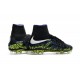 Scarpe Nike Hypervenom Phantom II FG - Nero Blu Verde