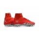 Scarpe Neymar X Jordan NJR Nike Hypervenom Phantom II FG - Rosso Metallico