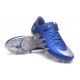 Nike Hypervenom Phinish II FG Neymar Jordan NJR Scarpe Calcio Blu Metallico