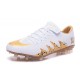 Nike Neymar Jordan NJR Hypervenom Phinish II FG Scarpe Calcio Bianco Oro