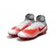 Nike Uomo Scarpa Calcio Magista Obra II FG Bianco Rosso