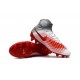 Nike Uomo Scarpa Calcio Magista Obra II FG Bianco Rosso