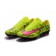 Nuovo Scarpe da Calcio Nike Mercurial Vapor XI FG Giallo Rosa