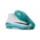 Nike Mercurial Superfly V FG Scarpa Calcio Bianco Blu Nero