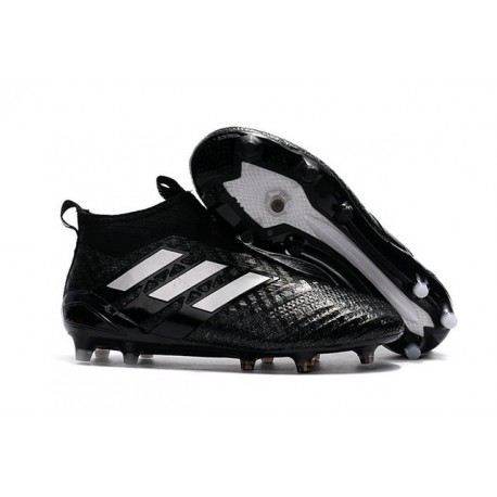 adidas ACE17+ PureControl FG Uomo Scarpe Calcio Nero Bianco