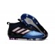 adidas ACE17+ PureControl FG Uomo Scarpe Calcio Nero Bianco Blu