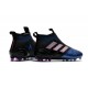 adidas ACE17+ PureControl FG Uomo Scarpe Calcio Nero Bianco Blu
