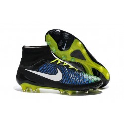 Scarpe da Calcetto Nike Magista Obra Tech FG ACC Blu Nero Bianco