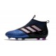 adidas ACE17+ PureControl FG Uomo Scarpe Calcio Nero Bianco Blu