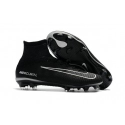 Nike Mercurial Superfly V FG Scarpa Calcio Nero Grigio