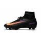 Scarpe da Calcio Nuove 2017 Nike Mercurial Superfly 5 FG Nero Arancio