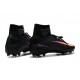 Scarpe da Calcio Nuove 2017 Nike Mercurial Superfly 5 FG Nero Arancio