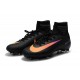 Scarpe da Calcio Nuove 2017 Nike Mercurial Superfly 5 FG Nero Arancio