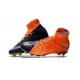 Scarpe Calcio Nuovo Nike Hypervenom Phantom III DF FG ACC - Arancio Nero